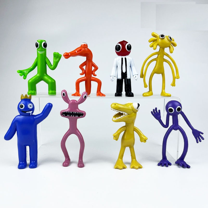 Набір іграшок фігурки Райдужні Друзі Роблокс Roblox Rainbow Friends 8 шт.