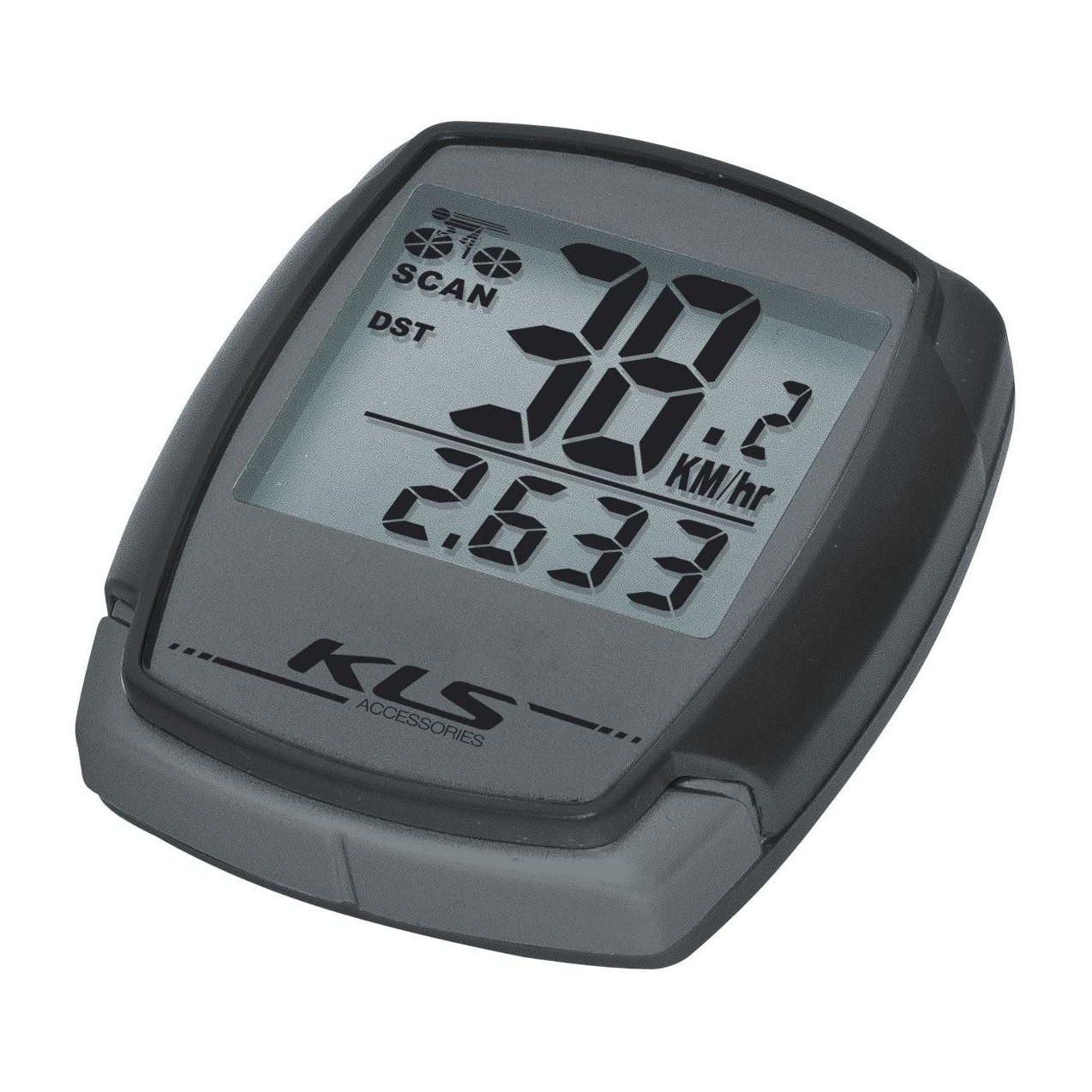 Велокомп'ютер дротовий Kellys KLS Digit дворядковий ORG, фото 1