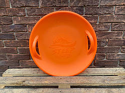 Санки-льодянка/Гарматикові санки/Грускі якісні санки "Steep", жовтогарячі ORG