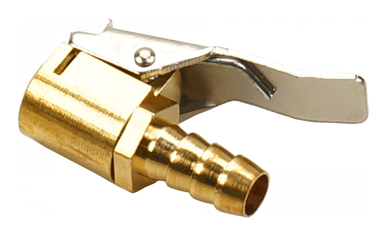 Наконечник на насос "прищіпка" для насоса автомобільного, для ножного насоса ORG, фото 1