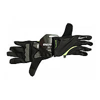 Рукавички велосипедні Benotto LCL-60080 (Green) закриті M і L ORG