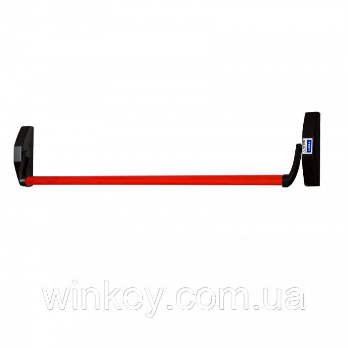Ручка антипаника врезная TESA 1970909 NR BLACK/RED 900мм 9x9мм