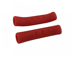 Силіконові накладки на гальмівні ручки, пара, Червоні ORG