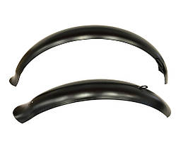 Крила для фетбайка 26" повнорозмірні Чорні ORG