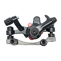 Каліпер SB-110 дисковий механічний з адаптером IS 160/140 мм Чорний ORG