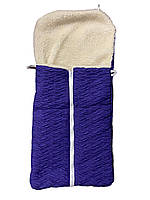 Конверт/чохол для санок зі штучної овчини на блискавці Фіолетовий ORG