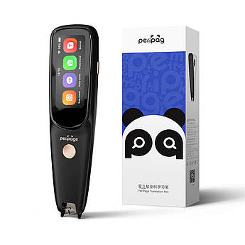Перекладач сканер-ручка Peripage D2s Translation Pen, 112 мов, 12 офлайн-пакетів, MP3-плеєр, Bluetooth