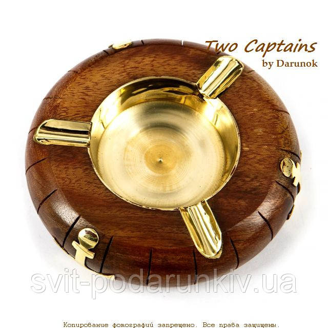 Пепельниця кругла в стилі морської тематики S8259, фото 1