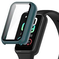 Защитный чехол Deexe Protective Frame для Amazfit Band 7 - Green