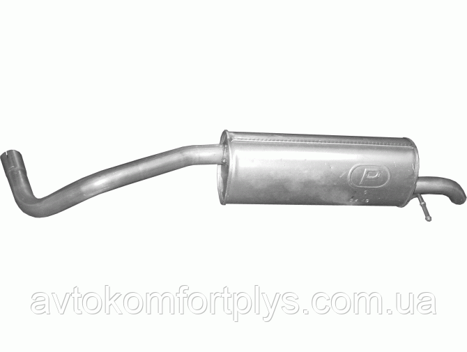 Глушник Seat Ibiza 1.6 TDi турбодизель 2009 - 2015 рр, фото 1