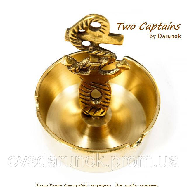 Пепельниця подарунок для курця якір корабля BRS2046A,B, фото 1