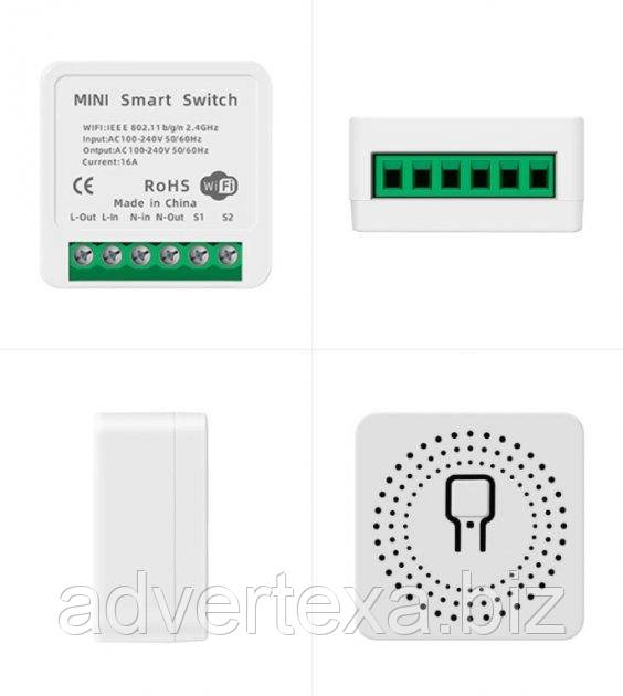 Модуль вимикача світла 16А, WIFI Smart Switch DIY для Tuya Smart Life
