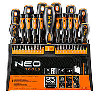 Neo Tools 04-210 Набiр вiкруток i насадок, 37 шт. Technohub - Гарант Качества