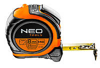 Neo Tools 67-198 Рулетка, сталева стрiчка 8 м x 25 мм, магнiт, двохстороннiй друк Technohub - Гарант Качества