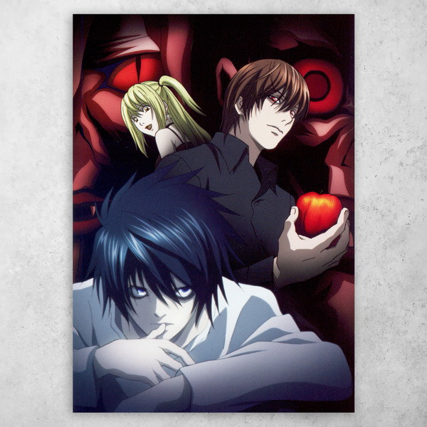 Аніме плакат постер "Зошит смерті / Death Note" №1