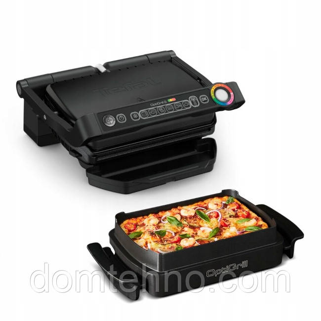 Електрогриль притискний Tefal OptiGrill+ GC714834