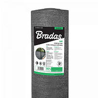 Сітка для затінення, захисна, 55%, 1х25м, сіра