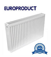 Сталевий радіатор EUROPRODUCT 22 x 500 x 600 (бік)