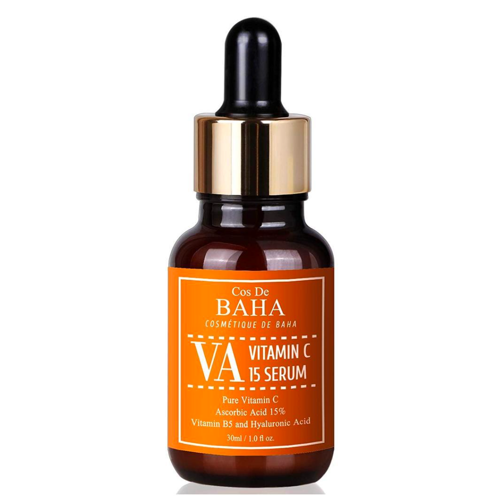 Сироватка для сяйва шкіри з вітаміном С та пантенолом Cos De BAHA Vitamin C 15% Ascorbic Acid 30 мл