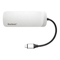 Kingston Хаб Nucleum USB Type-C : USB 3.0/HDMI/SD/microSD/Power Pass through/Type-C ports Technohub - Гарант