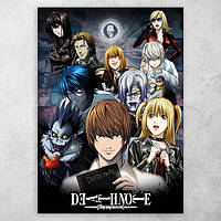 Аниме плакат постер "Тетрадь смерти / Death Note" №3