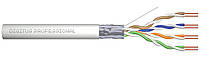 Digitus Кабель CAT 5e F-UTP, 100m, AWG 24/1, PVC, серый Technohub - Гарант Качества