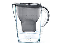 Brita Фильтр-кувшин Marella Memo MX 2.4 л (1.4 л очищенной воды), графит Technohub - Гарант Качества