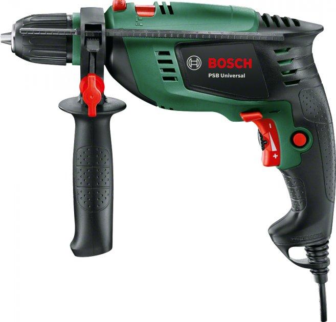 Bosch Дриль ударний UniversalImpact 700 + 39 шт, 700Вт, 3000 об/хв, ШЗП, 1.7кг, 39 насадок, кейс  Technohub - Гарант Якості