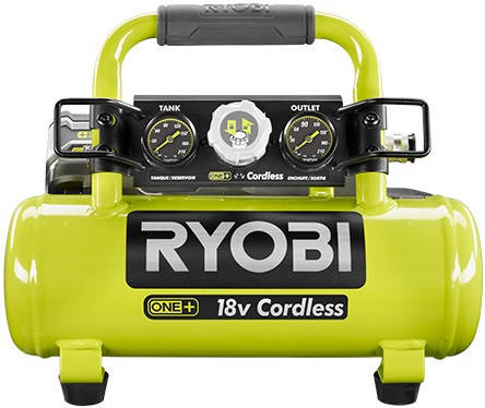 Купить Ryobi Компрессор аккумуляторный ONE+ R18AC-0 4л, 8.3 бар, 15л ...