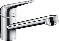 Hansgrohe Смеситель для кухни Focus M42, дл.излива - 203мм, поворотный, 1 рычаг, KM100, хром Technohub -