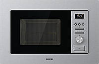 Gorenje Печь микроволновая, встраиваемая, 20л, 800Вт, гриль, дисплей, нерж Technohub - Гарант Качества