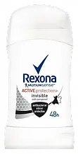 Дезодорант-стік Rexona "Невидимий антибактеріальний" (40мл.)
