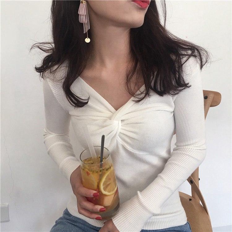 Повсякденна кофта з акцентом на грудях і довгими рукавами (р. 42-46) 10043118, фото 1