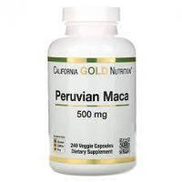 Peruvian Maca California Gold Nutrition, 240 капсул