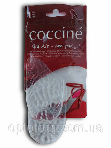 Гелеві вкладки підп'яточники стопери для взуття COCCINE GEL AIR - Heel Pad Gel Польща, фото 3
