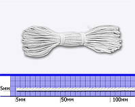 Шнур крученый хлопковый 3мм (100м) (1шт)