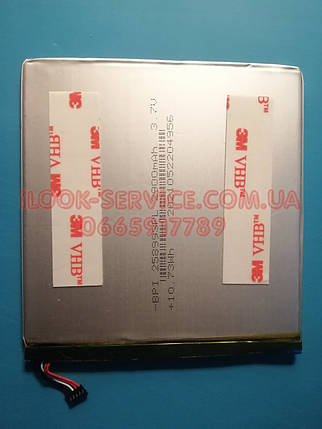 Аккумулятор, батарея 2900 mAh, 3,7 V Pocketbook 970 741 Pro ink pad 3 Color 258996PL JL209 оригінал, фото 3