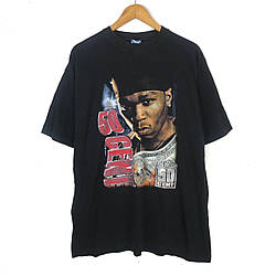 Футболка чорна 50 Cent G-Unit Tour Vintage T-Shirt XS
