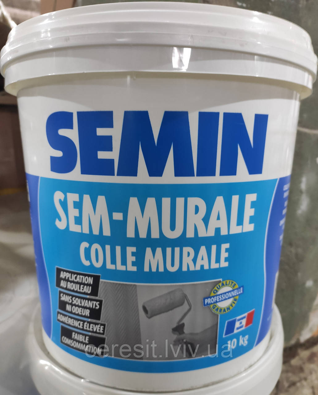 Клей для шпалер (вінілових) Semin SEM-MURALE 10кг