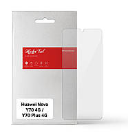 Защитная пленка для Huawei Nova Y70 4G / Y70 Plus 4G (Противоударная гидрогелевая. Прозрачная)