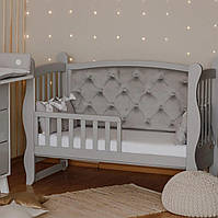 Дитяче ліжечко Angelo Gabriel (Анжело Габріель) з ящиком (сірий колір) з маятником