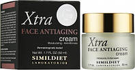 Антивозрастной крем для лица с гиалуроновой кислотой и ДМАЕ Face Antiaging Cream XTRA, 50 мл