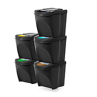 Набір контейнерів для сортування відходів Noveen GSB255 - Vida-Shop