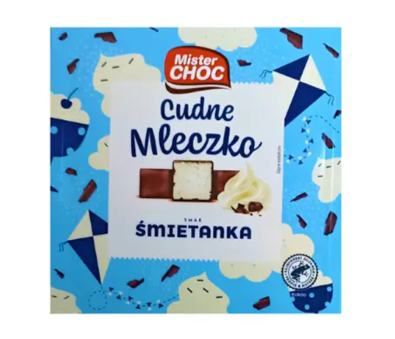 Конфеты Птичье молоко с кремом суфле MISTER CHOC Mleczko smak smietanka  380г Германия: продажа, цена в Днепре. Шоколадные конфеты от \