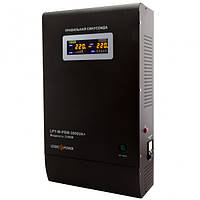 ДБЖ LogicPower LPY-W-PSW-3000VA+ (2100 Вт)10A/15A, з правильною синусоїдою, 48V, настінний