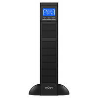 ИБП NJOY Balder 2000 (UPCMCOP120HBAAZ01B), Online, 8 x IEC, USB, LCD, металл