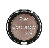 Quiz Cosmetics Eyebrow Powder пудра для бровей № 01