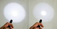 Светодиодный фонарик аккумуляторный XPE+COB+Light A-2821 ручной маленький, Черный, хорошая цена