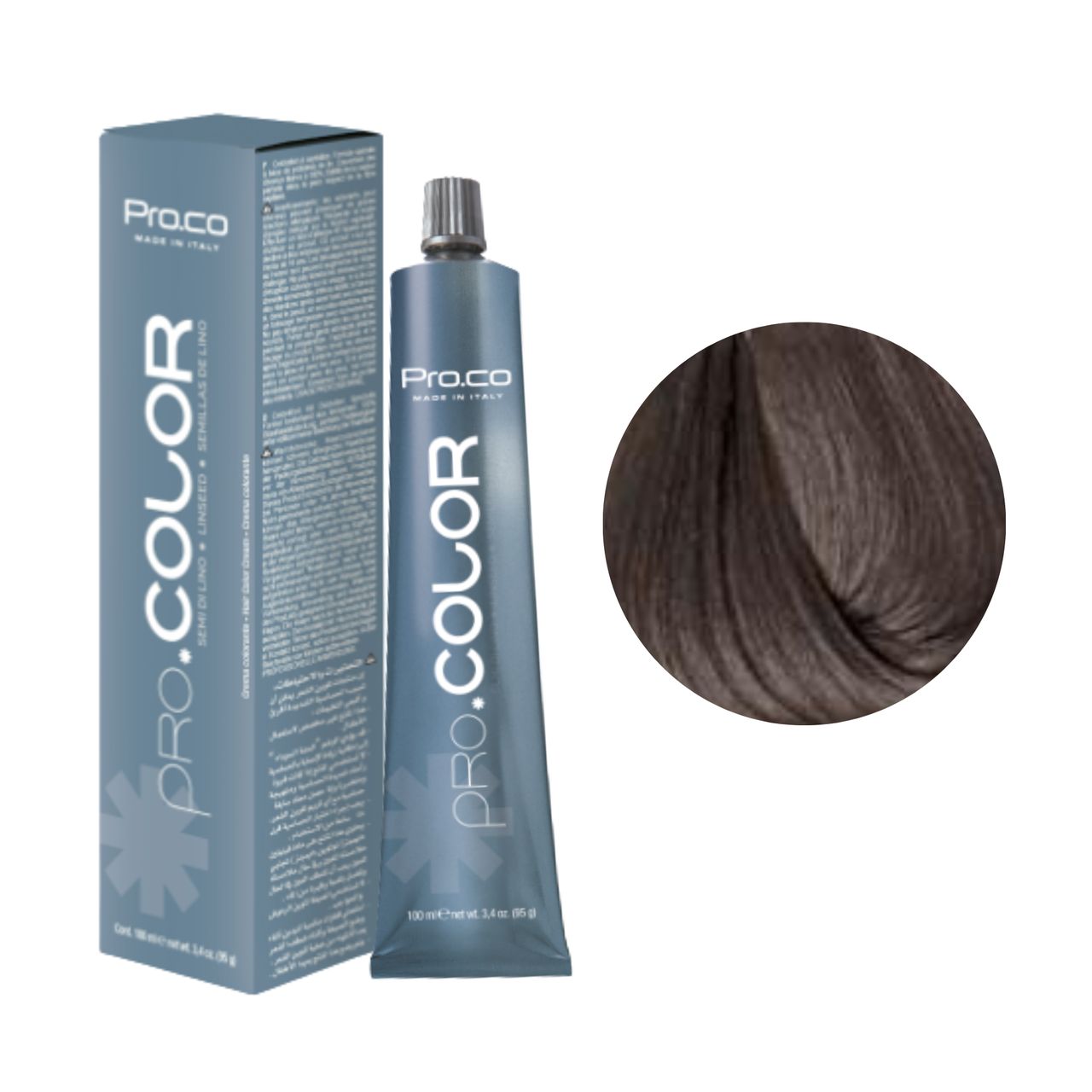Фарба для волосся Pro.Color №6.1 Dark Ash Blond 100 мл, фото 1