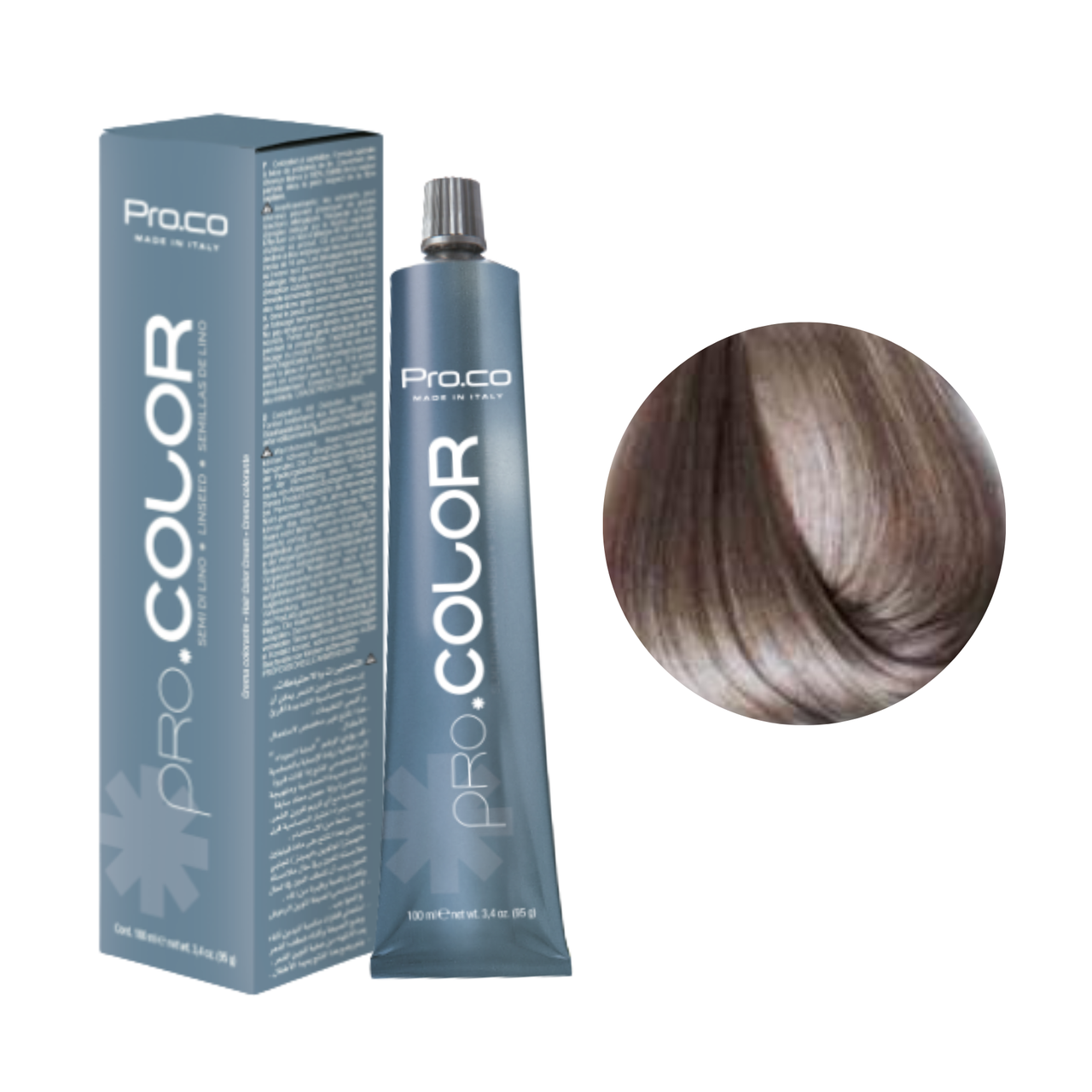 Фарба для волосся Pro.Color №8.21 Light Violet Ash Blond 100 мл, фото 1